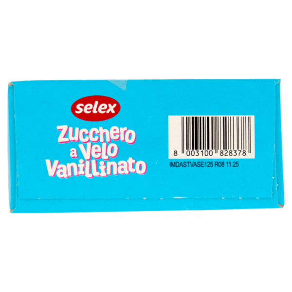 Selex Zucchero a Velo Vanillinato 125 g