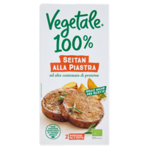 Vegetale 100% 2 Seitan Alla Piastra 250 g