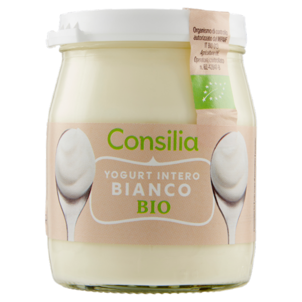 Consilia Yogurt Intero Bianco Biologico 150 g