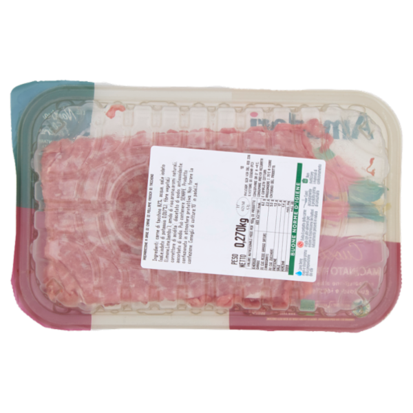 Amadori Macinato Fine di Tacchino 0,270 kg