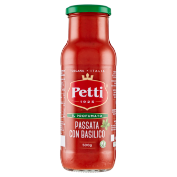 Petti "Il Profumato" Passata Di Pomodoro Con Basilico 500 g