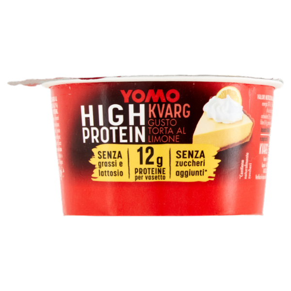 Yomo High Protein Kvarg Gusto Torta al Limone 140 g