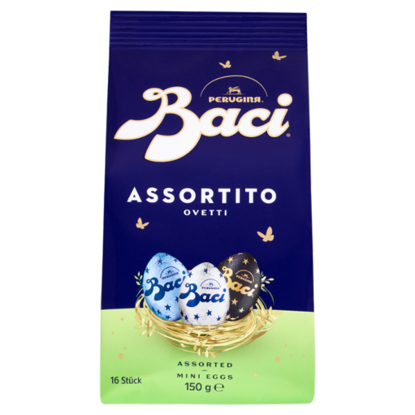 BACI PERUGINA Ovetti Cioccolato Assortiti Sacchetto 150g