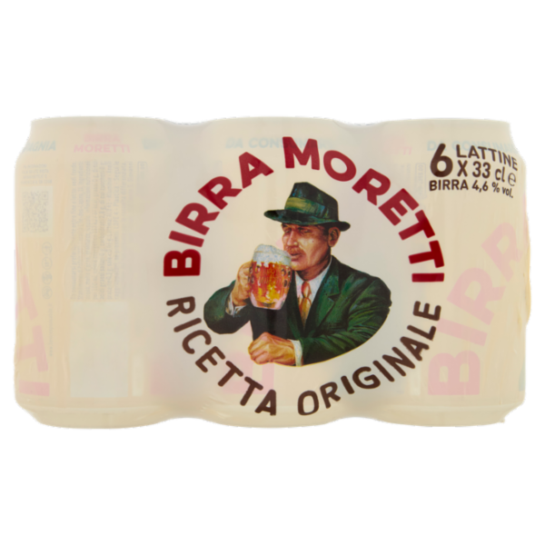 Birra Moretti Ricetta Originale 6 x 33 cl