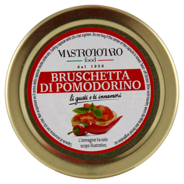 Mastrototaro food Bruschetta di Pomodorino 280 g