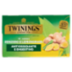 Twinings Zenzero e Lemongrass Tè Verde aromatizzato Antiossidante e Digestivo 20 filtri The 40 g