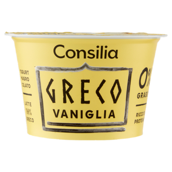Consilia Yogurt Greco Magro Vaniglia 150 g