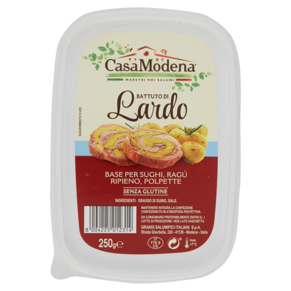 Casa Modena Battuto di Lardo 250 g