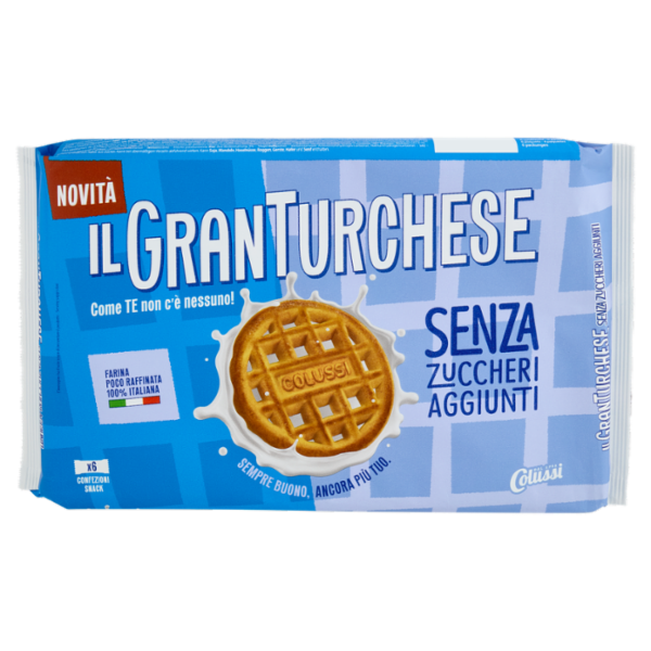 Colussi il GranTurchese Senza Zuccheri Aggiunti 340 g