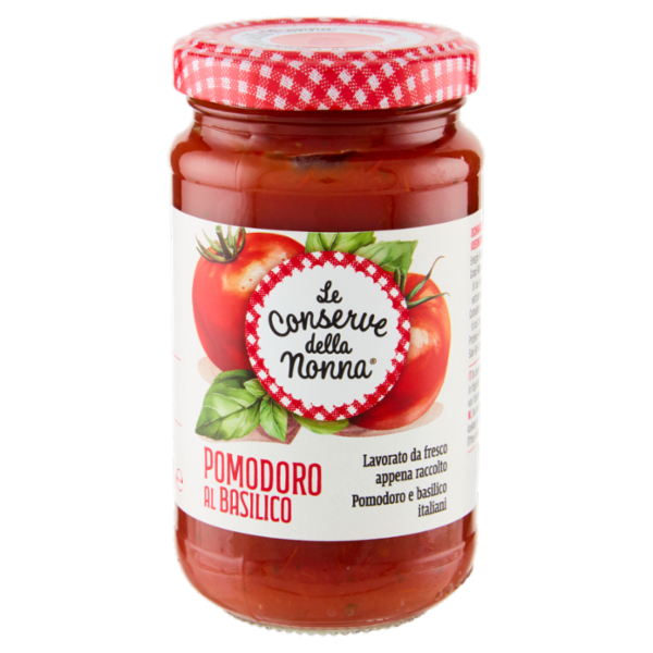 Le Conserve della Nonna Pomodoro al Basilico 190 g