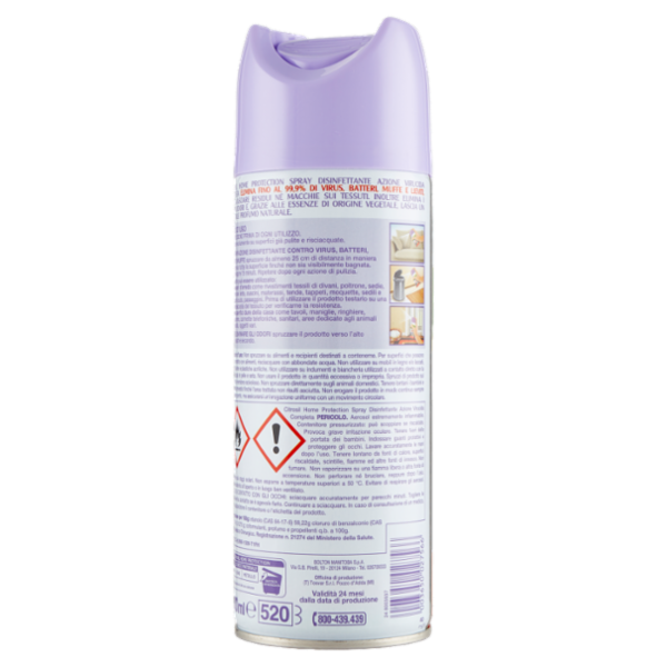 Citrosil Home Protection Spray Disinfettante con vere essenze di lavanda 300 ml
