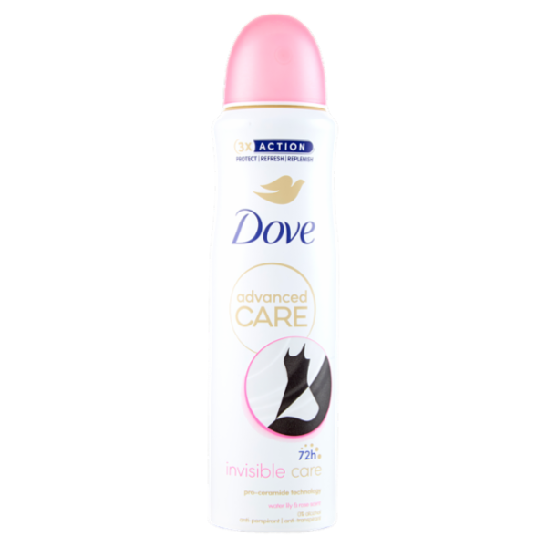 Dove advanced Care invisible care water lily & rose scent anti-perspirant 150 ml