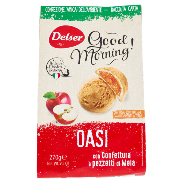 Delser Oasi con Confettura e pezzetti di Mela 270 g