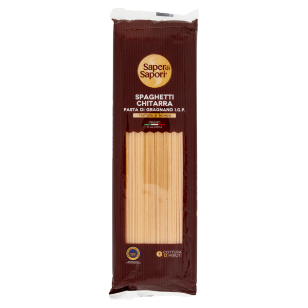 Selex Saper di Sapori Pasta di Semola di Gragnano I.G.P. Spaghetti alla Chitarra 500 g