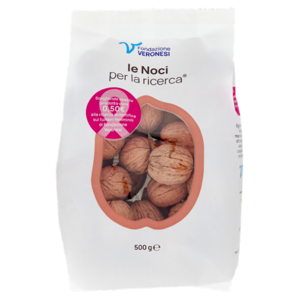 Fondazione Umberto Veronesi le noci per la ricerca 500 g