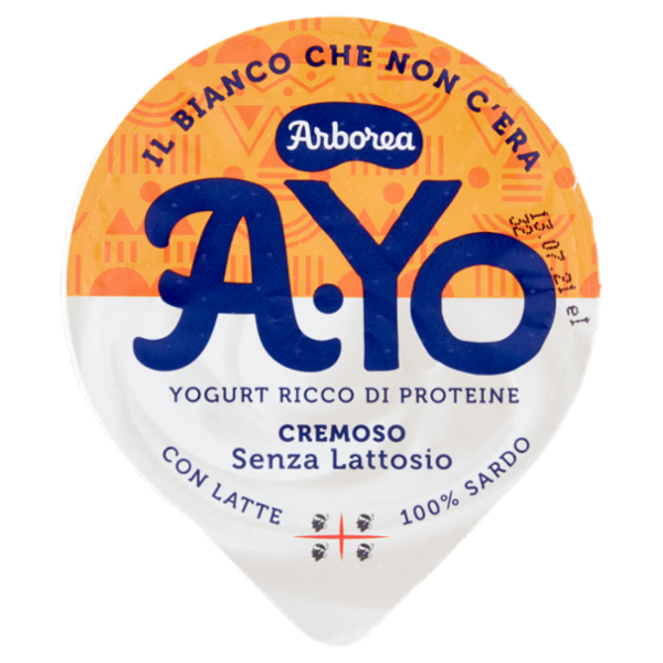 Arborea Ayo Yogurt Ricco di Proteine Senza Lattosio 140 g