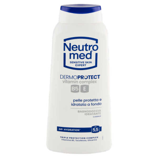 Neutromed Dermoprotect vitamin complex Bagno Doccia Idratante Classico pH 5,5 600 ml