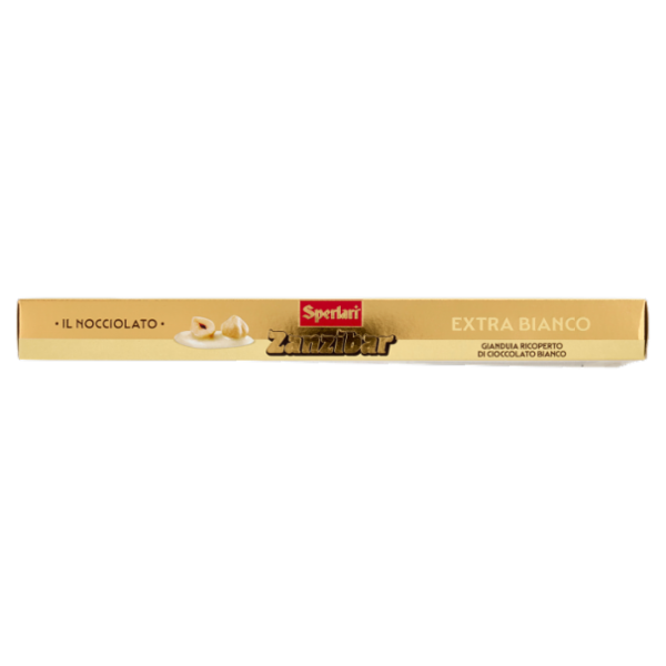 Sperlari Zanzibar il Nocciolato Extra Bianco Gianduia Ricoperto di Cioccolato Bianco 250 g