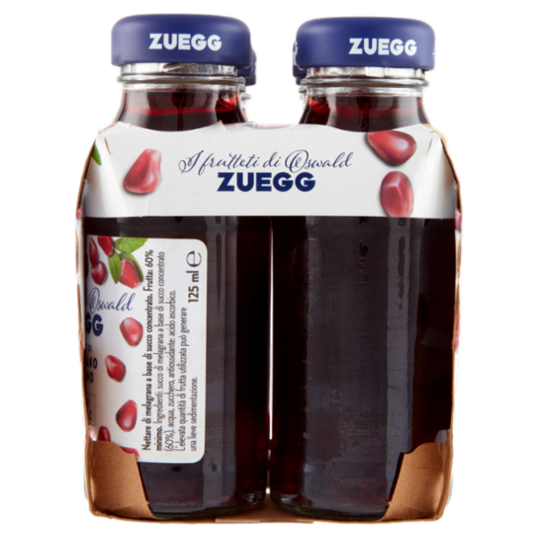 Zuegg I frutteti di Oswald Zuegg Nettare di Melograno Italiano 6 x 125 ml