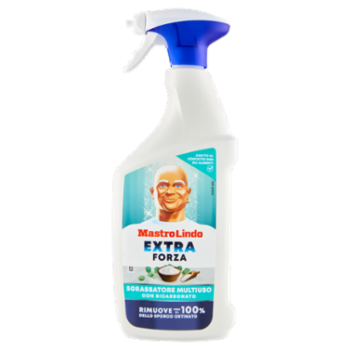 Mastro Lindo Spray Extra Forza Sgrassatore Multiuso Con Bicarbonato 800 Ml