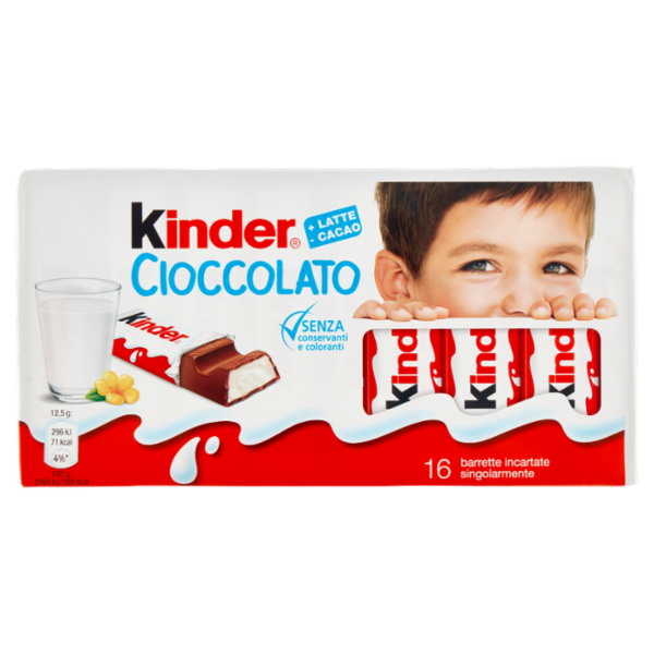 Kinder Cioccolato 16 x 12,5 g