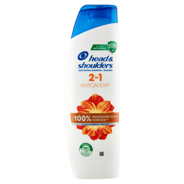 Head & Shoulders Antiforfora Shampoo + Balsamo 2in1 Anticaduta* 225 ml