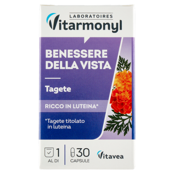 Laboratoires Vitarmonyl Benessere della Vista Tagete 30 capsule 10,65 g