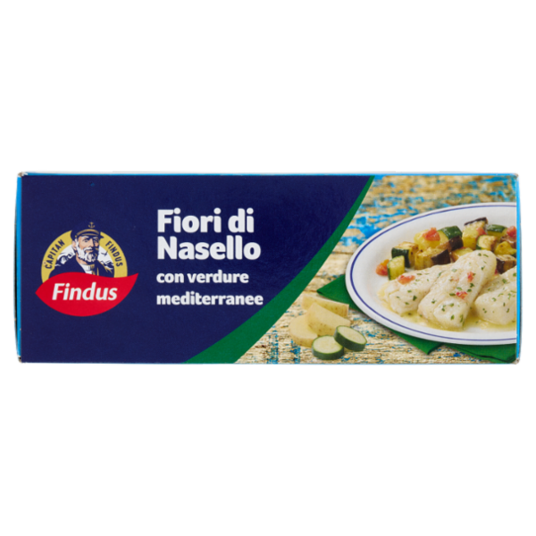 Capitan Findus Fiori Di Nasello con verdure mediterranee 300 g