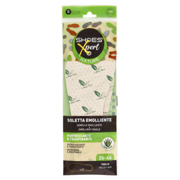 Shoes'Xpert Nature Soletta Emolliente Taglia 26-46