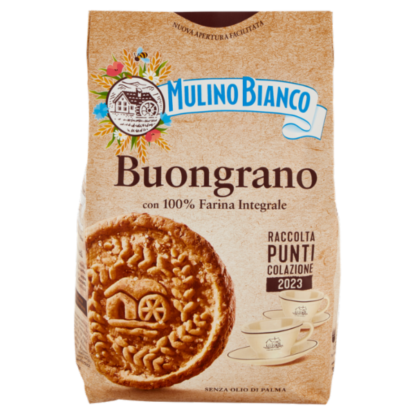 Mulino Bianco Buongrano Biscotti con Farro Integrale Croccante 350g