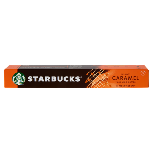 STARBUCKS Caramel Flavoured by Nespresso Caffè aromatizzato al Caramello 10 capsule 51 g