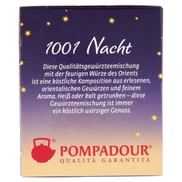 Pompadour 1001 Notte bustine 20 x 2,5 g
