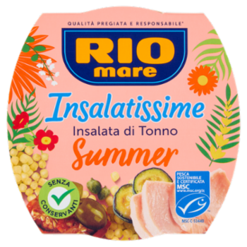 Rio Mare Insalatissime Insalata Di Tonno Summer Con Fregola,pomodorini,zucchine,olive e Capperi 160g