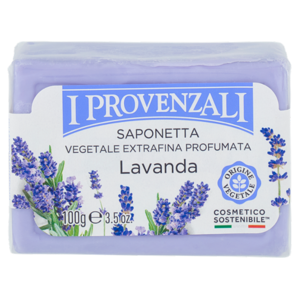 I Provenzali Saponetta Vegetale Extrafina Profumata Lavanda 100 g