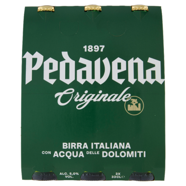 Pedavena Originale 3 x 33 CL