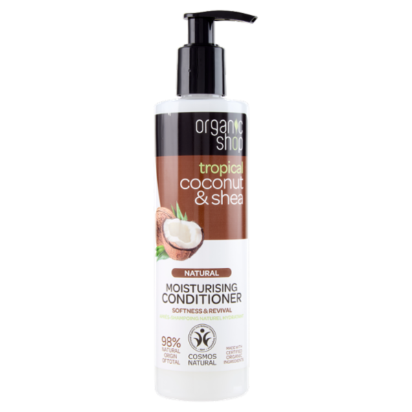 organic shop tropical coconut & shea Moisturising Conditioner 280 ml