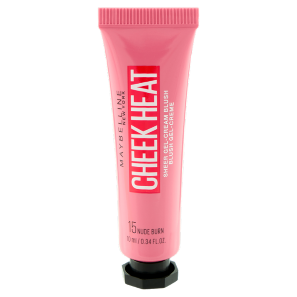 Maybelline New York Blush in crema Cheek Heat, 15 Nude Burn, 10 ml