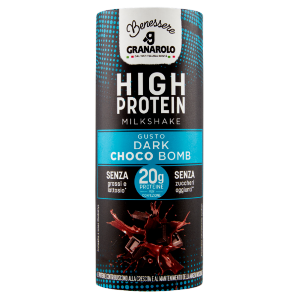 Granarolo Benessere High Protein Milkshake Gusto Dark Choco Bomb 235 ml