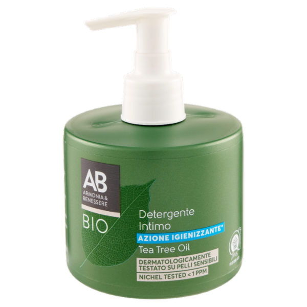 Armonia & Benessere Detergente Intimo Azione Igienizzante Bio con Tea Tree Oil 250 ml
