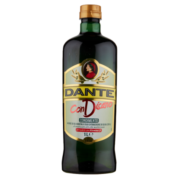 Dante ConDisano Condimento Aromatizzato alle ebre mediterranee 1 L