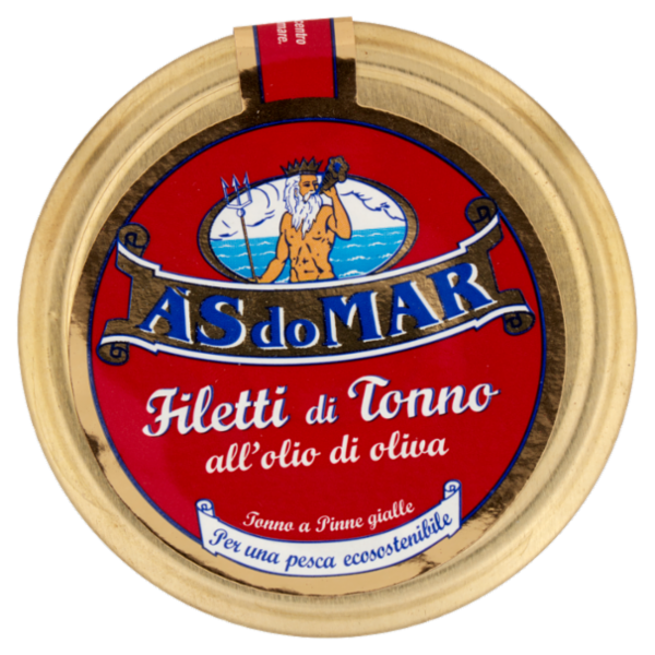 Asdomar Filetti di Tonno all'olio di oliva 400 g