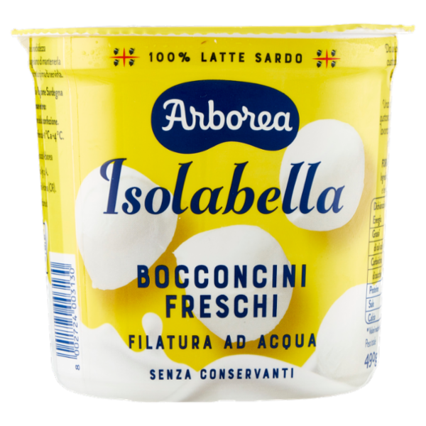 Arborea Isolabella Bocconcini Freschi 8 x 25 g