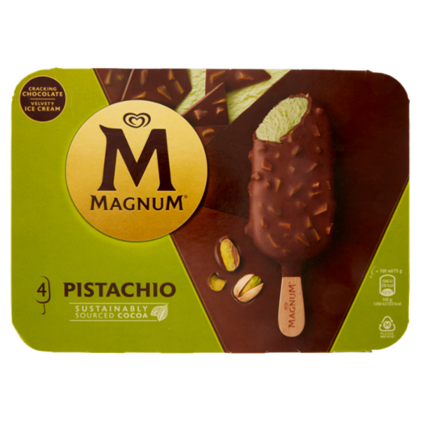 Magnum 4 Gelati Pistacchio 300 g