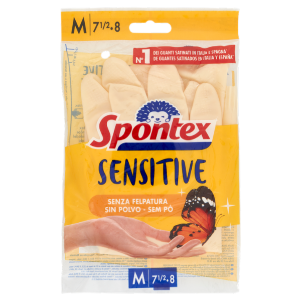 Spontex Guanti Casalinghi Sensitive Taglia M