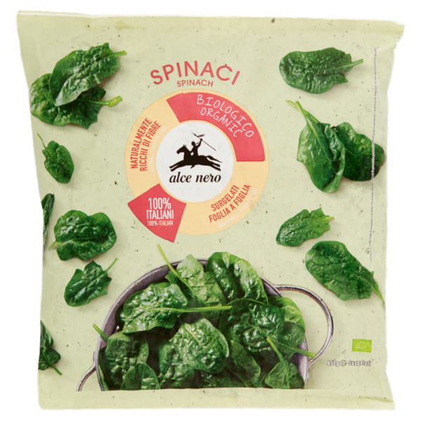 alce nero Spinaci Surgelati 450 g