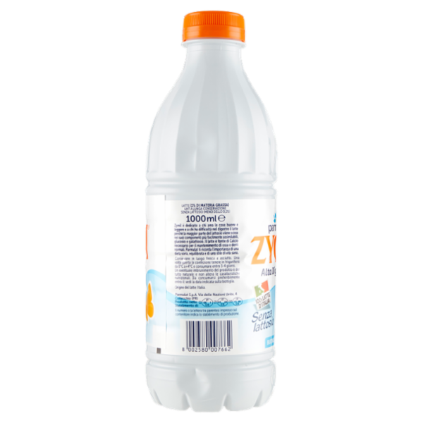 Zymil Alta Digeribilità Senza lattosio Buono Digeribile 100% Latte d'Italia 1000 ml