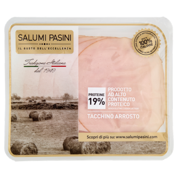 Salumi Pasini Tacchino Arrosto 90 g