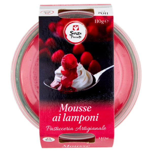Senza Peccato Mousse ai lamponi 110 g