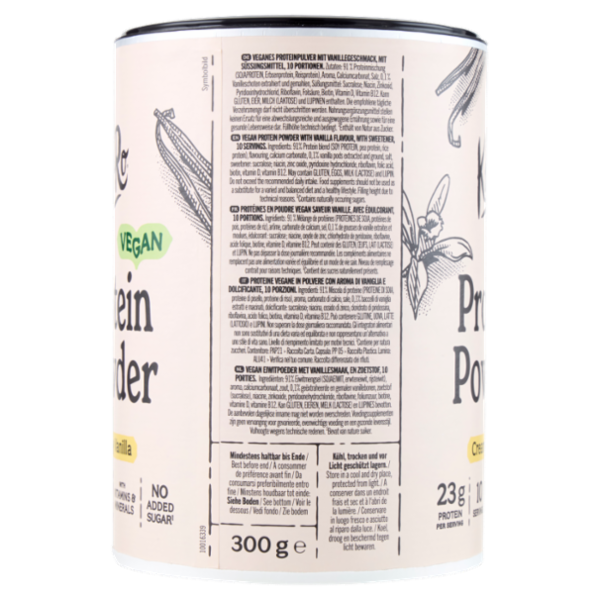 KoRo Vegan Protein Powder Creamy Vanilla 300 g