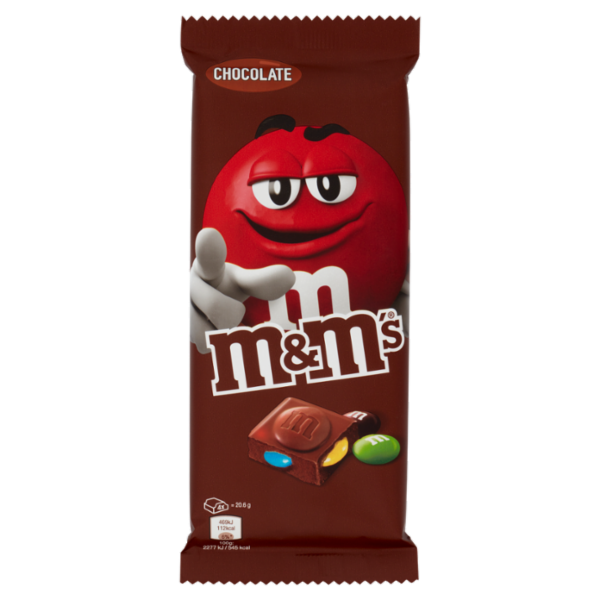 M&M's Tavoletta al Cioccolato al Latte 165 g